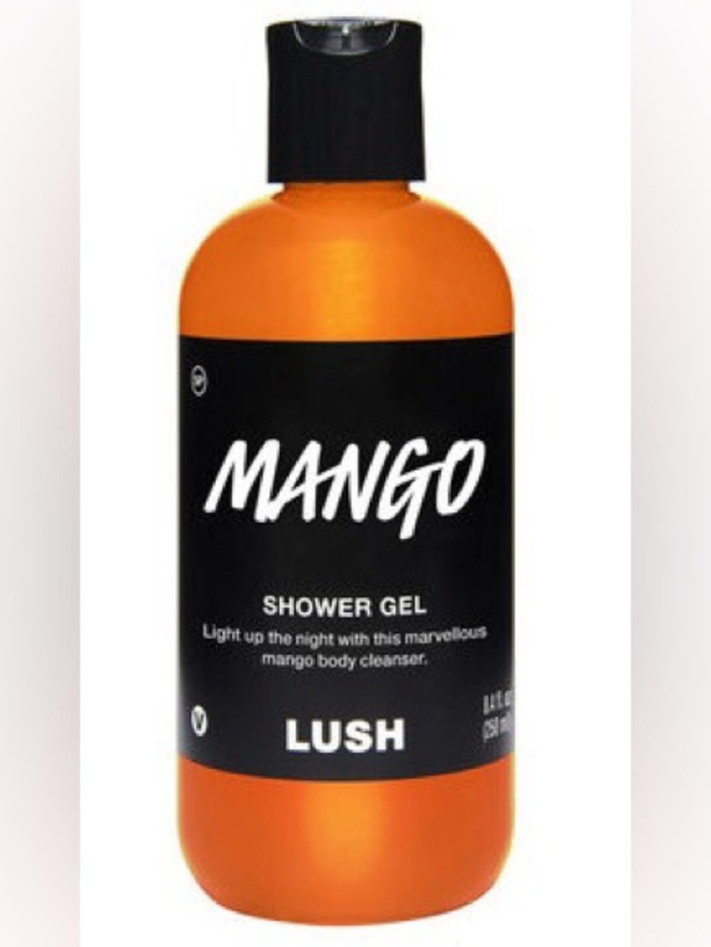 LUSH Mango Shower Gel - 250ml Fruity Vegan Body Wash